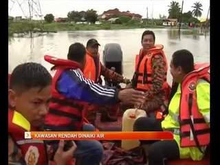 Banjir Kelantan: Kawasan rendah dinaiki air