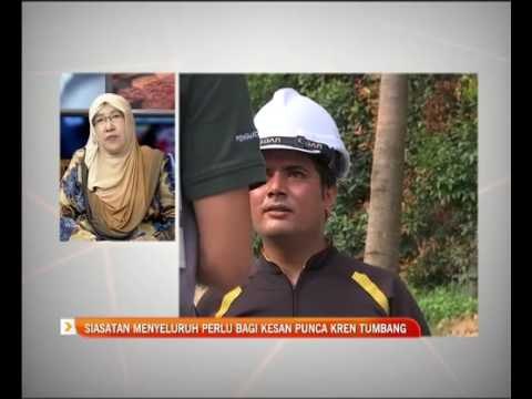 Siasatan menyeluruh perlu bagi kesan punca kren tumbang