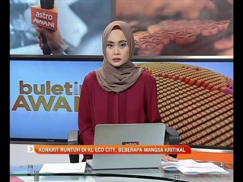 Konkrit runtuh di KL Eco City, beberapa mangsa kritikal