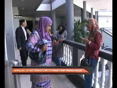 Dipenjara 14 hari kerana curi RM20 dari tabung masjid