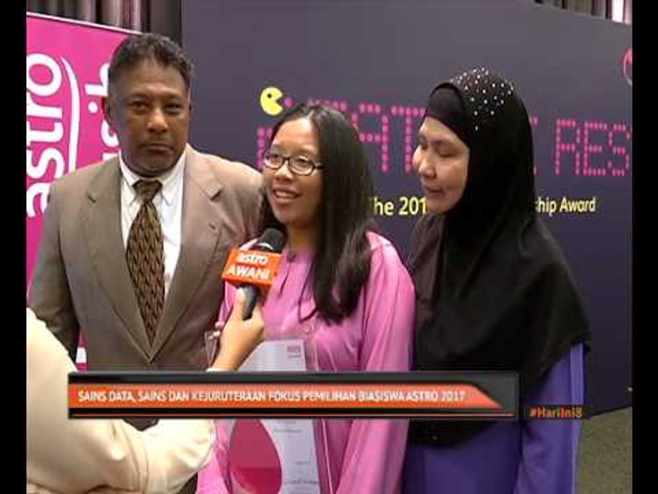 Sains data, sains dan kejuruteraan fokus pemilihan Biasiswa Astro 2017