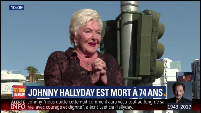 Johnny était un être exceptionnel , l'émotion de Line Renaud après la disparition du chanteur