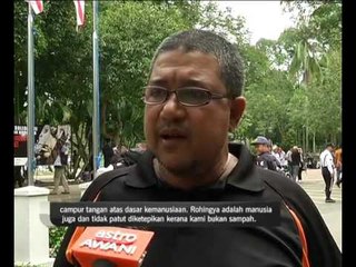 Download Video: Etnik Rohingya mahu Malaysia terus membela hak asasi