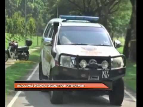 Warga emas disangka sedang tidur ditemui mati