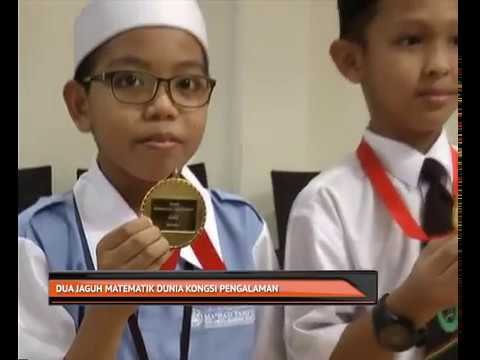 Dua jaguh Matematik dunia kongsi pengalaman