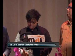 MyDI app to check on bankruptcy status