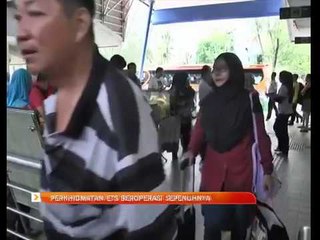 Perkhidmatan ETS beroperasi sepenuhnya