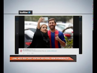 'Lionel Messi Iran' dapat kontrak jadi model, sibuk ditemubual TV