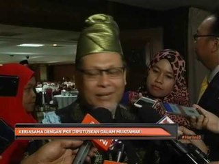 Kerjasama dengan PKR diputuskan dalam Muktamar