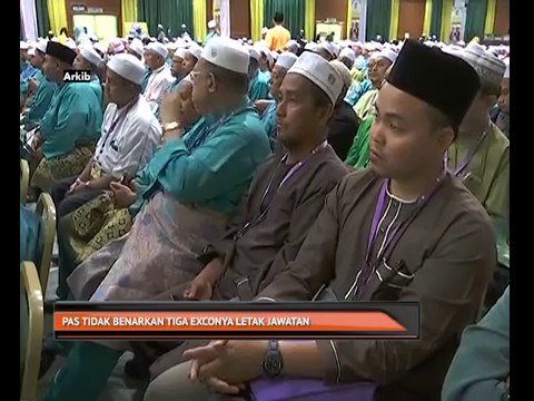 Pas tidak benarkan tiga exconya letak jawatan