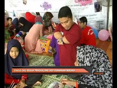 Status OKU bukan penghalang jadi usahawan berjaya