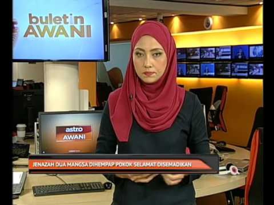 Jenazah dua mangsa dihempap pokok selamat disem...