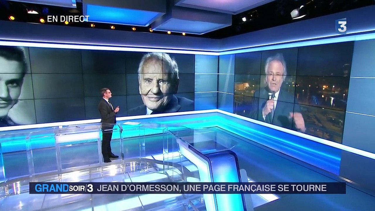Franz-Olivier Giesbert : "Tout allait toujours bien" avec Jean d'Ormesson