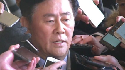 '국정원 뇌물 의혹' 최경환 검찰 출석 / YTN