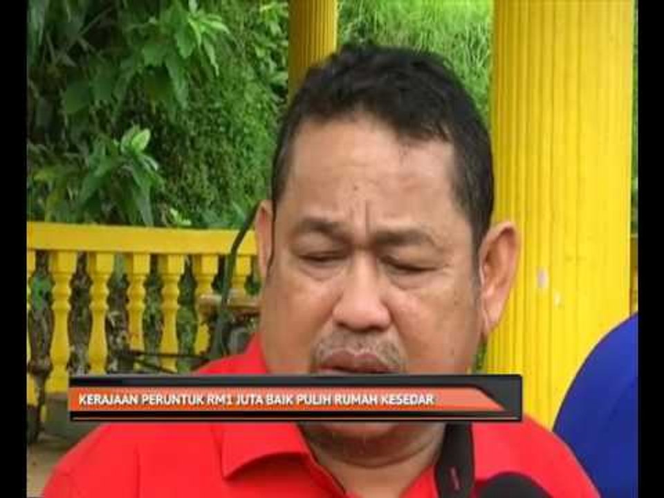 Kerajaan peruntukkan RM1 juta baik pulih rumah kesedar