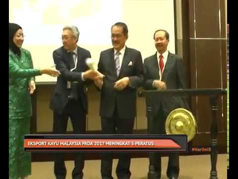 Eksport kayu Malaysia pada 2017 meningkat 5 peratus