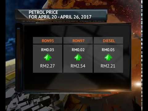 Diesel and petrol prices increase