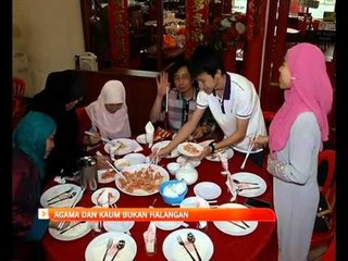 Agama dan kaum bukan halangan