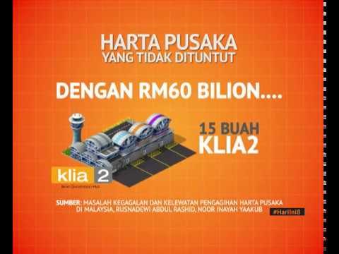 RM60 bilion harta pusaka tidak dituntut