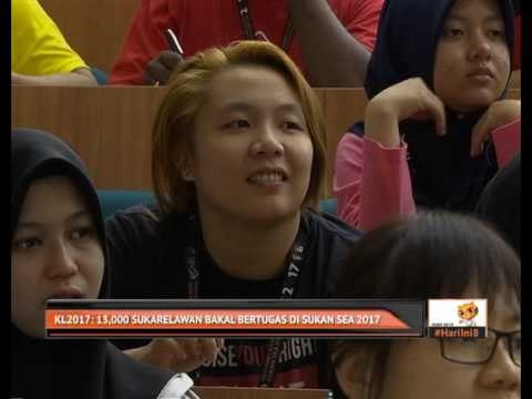 KL2017: 13,000 sukarelawan bakal bertugas di Sukan SEA 2017