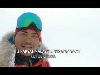 Rekahan ais, beruang kutub cabar misi KE7B