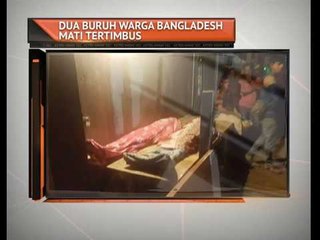 Dua buruh warga Bangladesh mati tertimbus