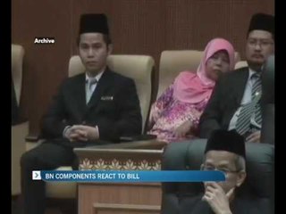BN components react to Bill