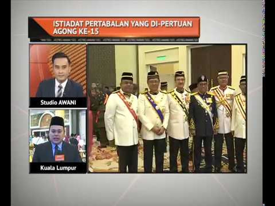 Istiadat Pertabalan Yang di-Pertuan Agong ke-15