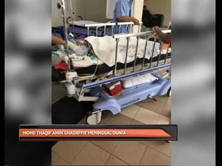 Mohd Thaqif Amin Ghadaffie meninggal dunia