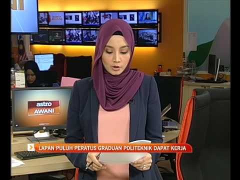 Lapan puluh peratus graduan politeknik mendapat pekerjaan