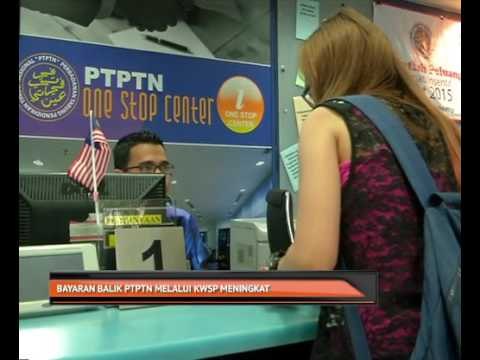 Bayaran balik PTPTN melalui KWSP meningkat