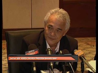 Datuk Seri Norza Zakaria Presiden baharu BAM