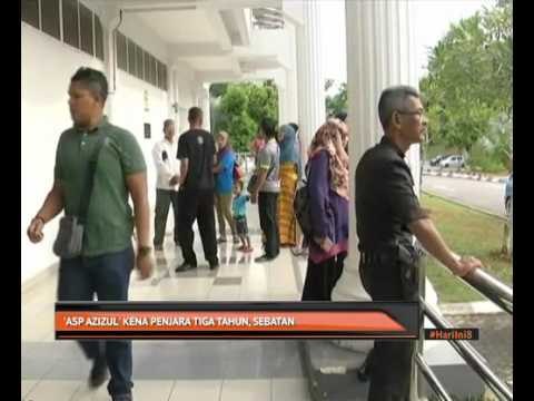 'ASP Azizul' kena penjara tiga tahun, sebatan