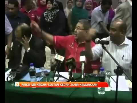 Krisis MB Kedah: Sultan Kedah zahir kemurkaan