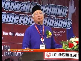 Tun M 'kaki gaduh' - PM