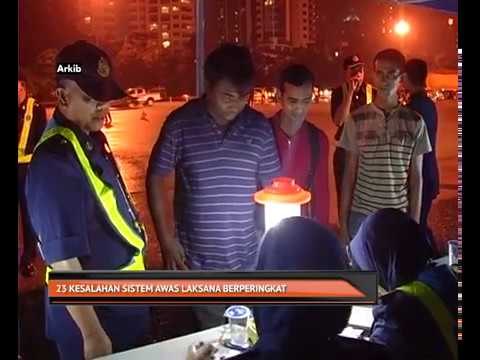 23 kesalahan sistem AWAS laksana berperingkat