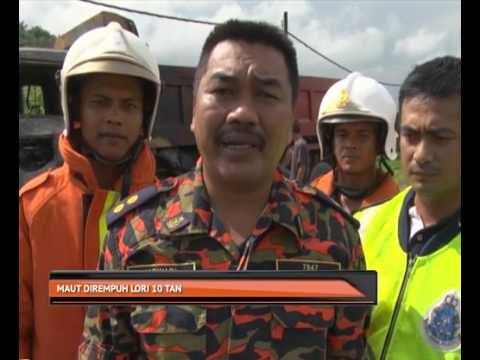 Maut dirempuh lori 10 tan