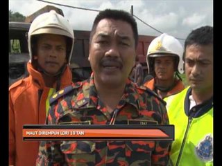 Maut dirempuh lori 10 tan