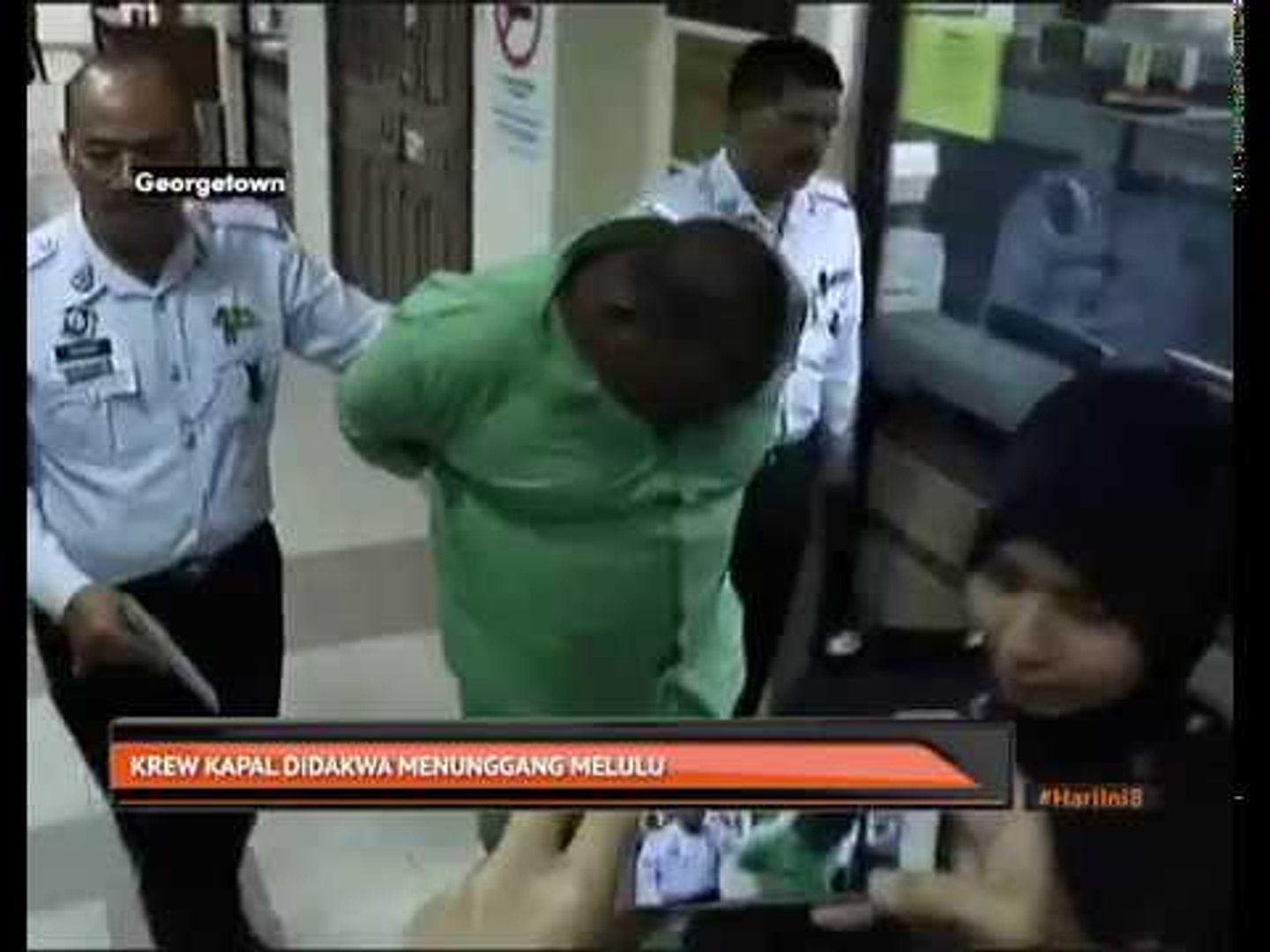 Krew kapal didakwa menunggang melulu