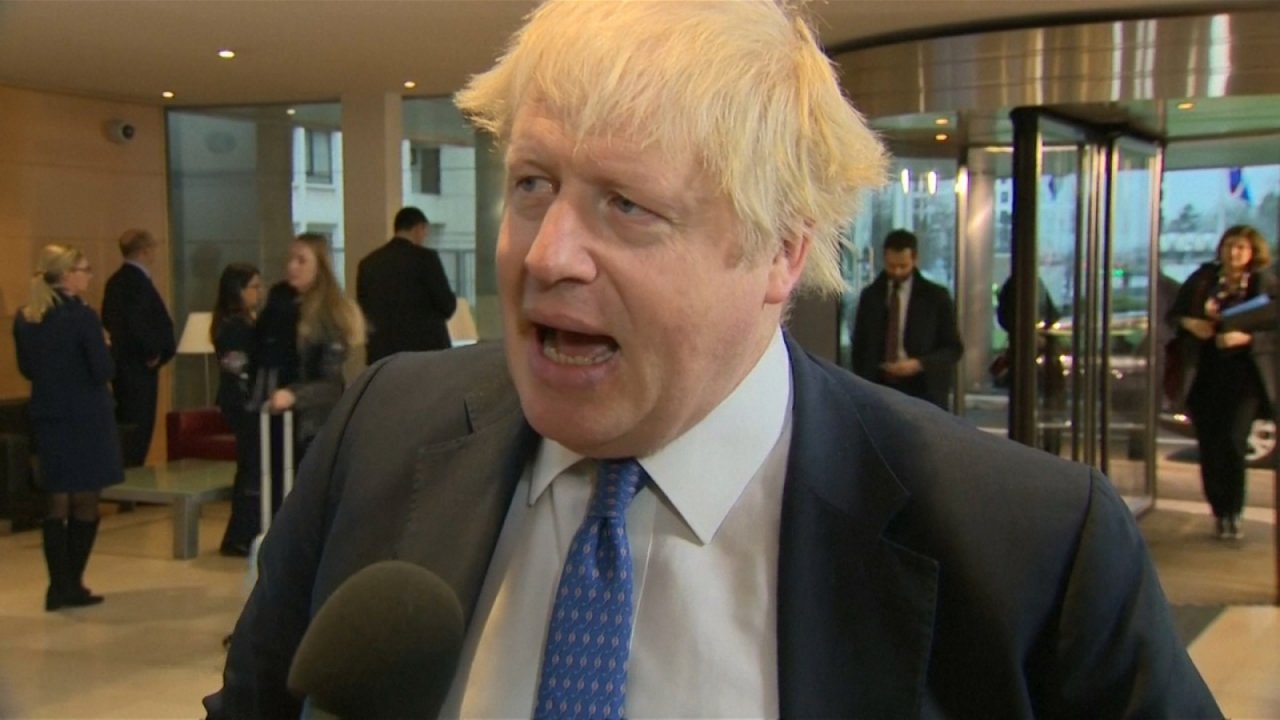 British Foreign Secretary Boris Johnson "concerned" about planned U.S. recognition of Jerusalem