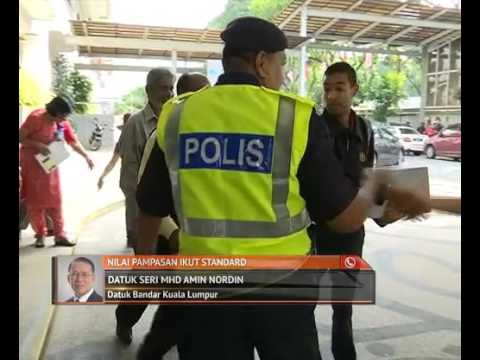 Nilai pampasan ikut standard - Datuk Bandar KL