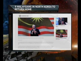 9 Malaysians in North Korea to return home