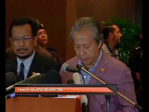 9 rakyat Malaysia selamat tiba