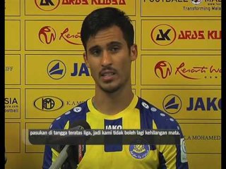 Davies hampa Pahang kalah di laman sendiri