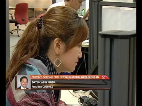 Cuepacs sokong cuti bersalin untuk bapa sebulan