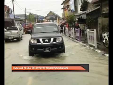Paras air Kelantan di bawah paras bahaya