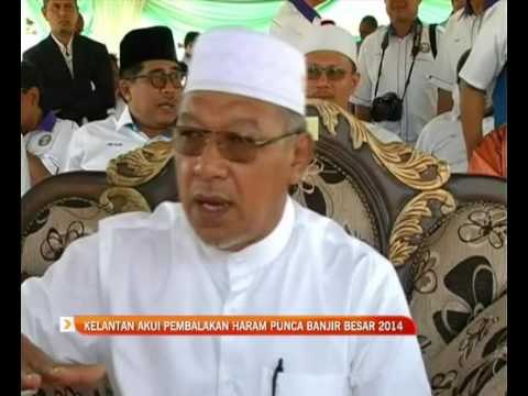 Kelantan akui pembalakan haram punca banjir besar 2014