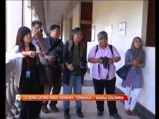 10 Geng Latino Dago didakwa,termasuk 7 warga Colombia