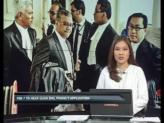 Court sets Feb 7 to hear Guan Eng, Phang's application