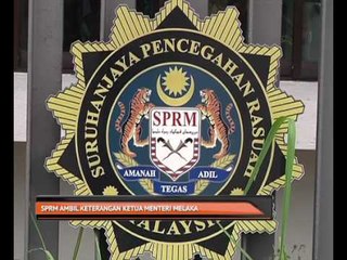 Télécharger la video: SPRM ambil keterangan Ketua Menteri Melaka